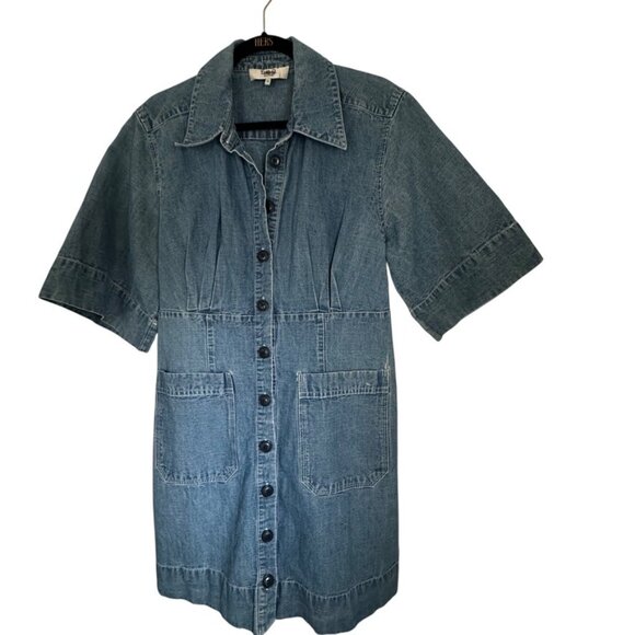 SEA Denim Dress - Size 10 - Picture 1 of 11